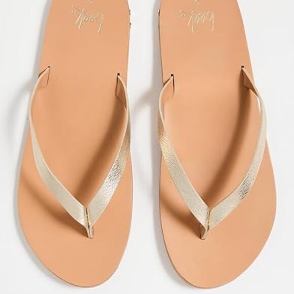 NEW Beek SEABIRD Leather Thong Sandals - 6 - Picture 1 of 6